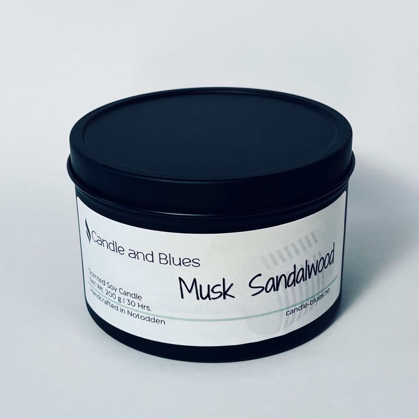 Musk Sandalwood - Soya Duftlys 200g
