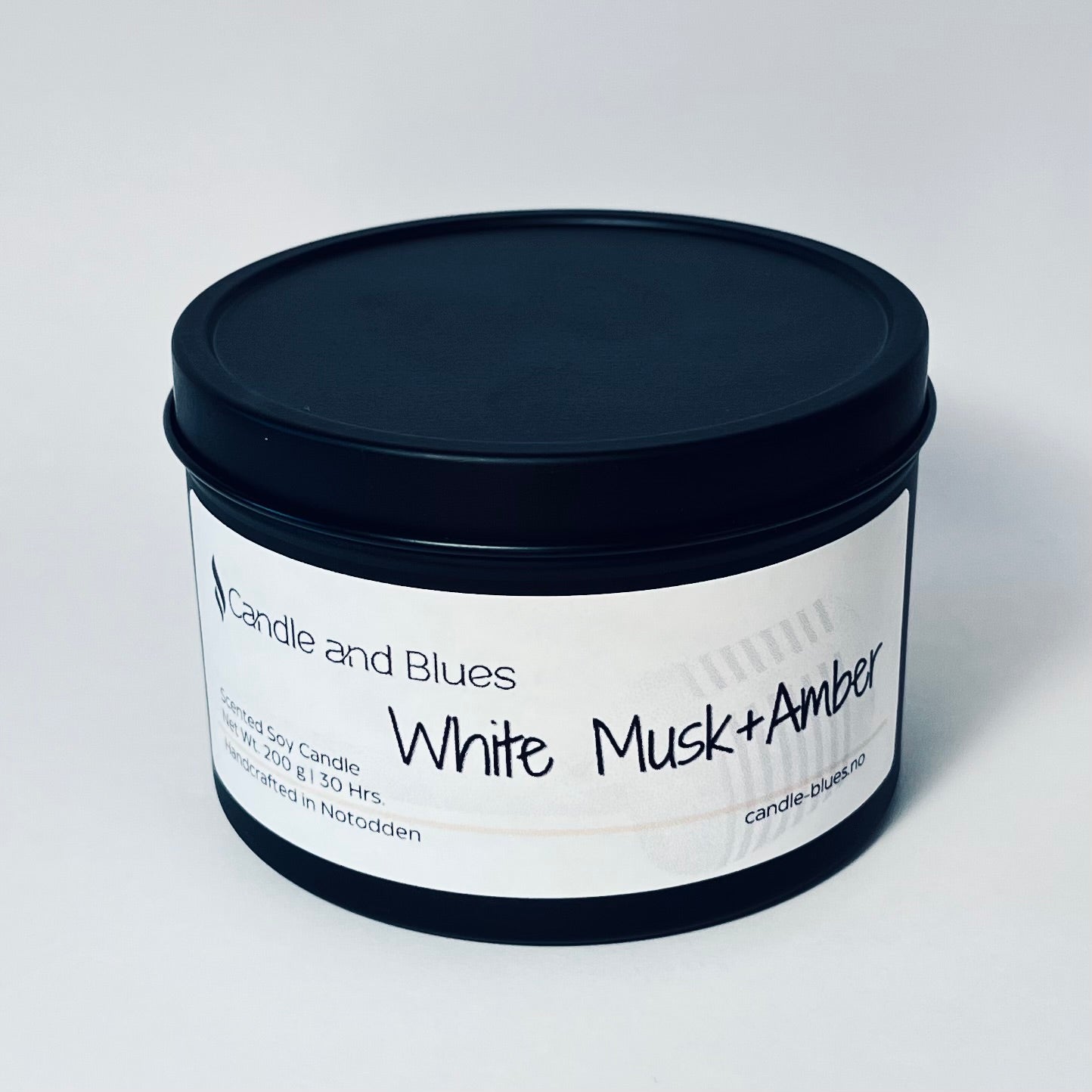 White Musk - Amber - Soya Duftlys 200g