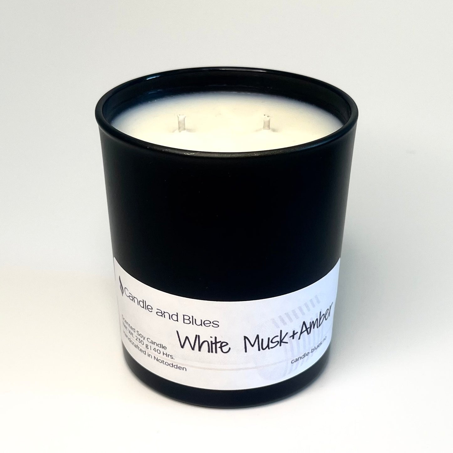 White Musk + Amber - Soya Duftlys 230g