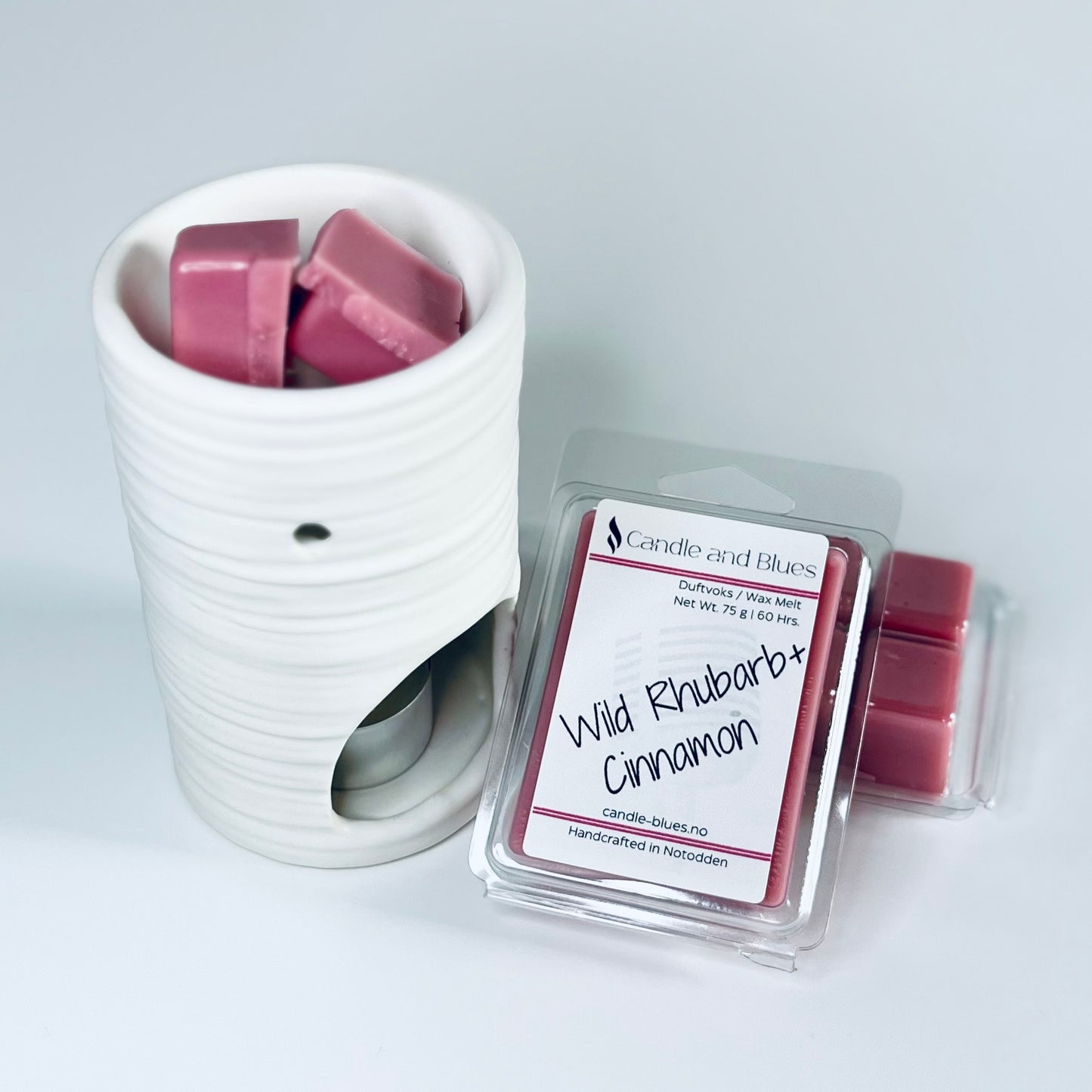 Wild Rhubarb & Cinnamon - Duftvoks - Vokssmeltere - Wax Melts